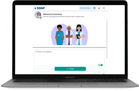 Voice command integration in AI Genie