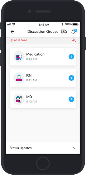 Comprehensive administrative dashboard integrated in EMS