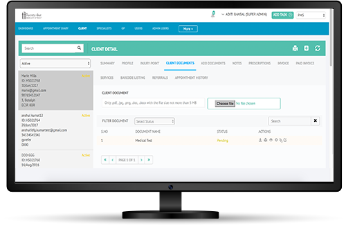 administrative, financial, and clinical processes