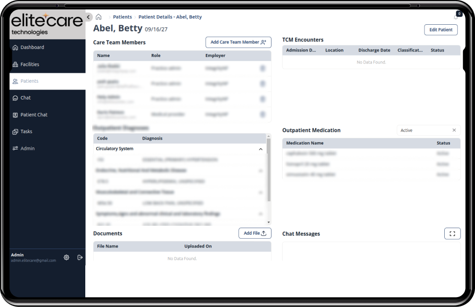 Facilities: Patient Allocation & Coordination