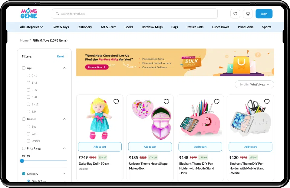 Product Catalog Management & Smart Discovery