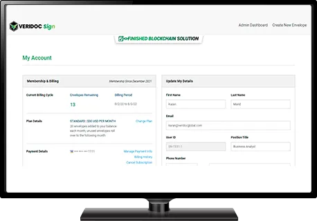 Secure Document Access & E-Signature