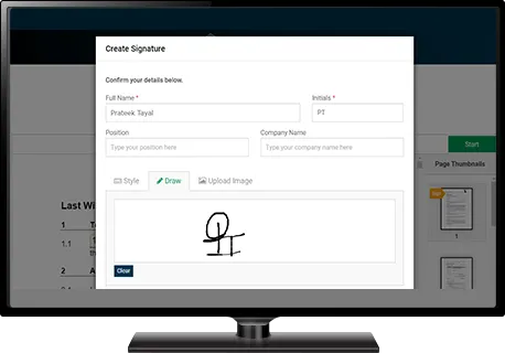 Signer Profiles & Document Verification
