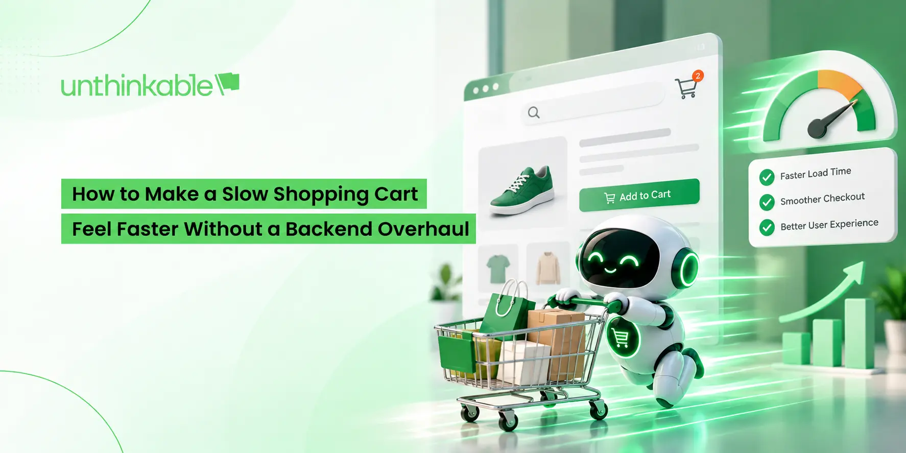 Shopping cart screen loading instantly while cart data syncs in the background