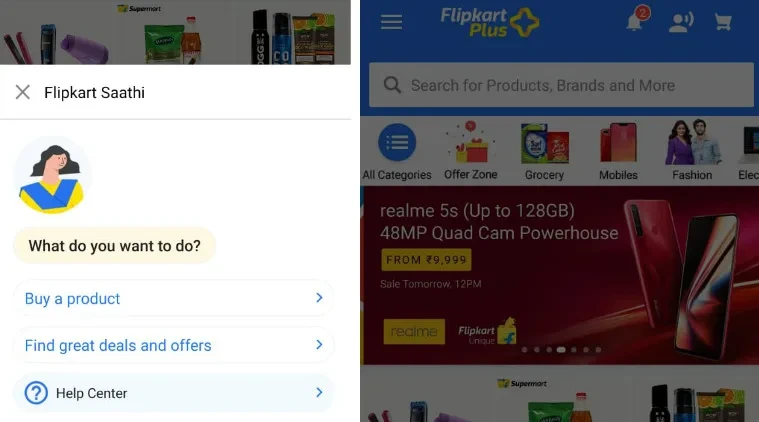 Flipkart Saathi on WhatsApp,